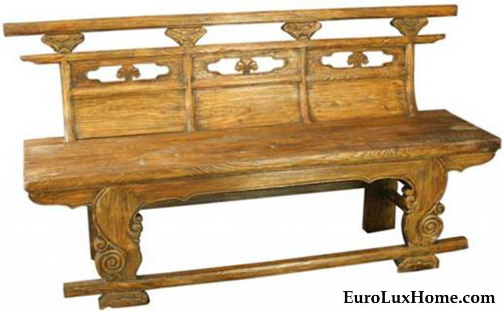 antique chinese bench, Antique Chinese Opera Bench