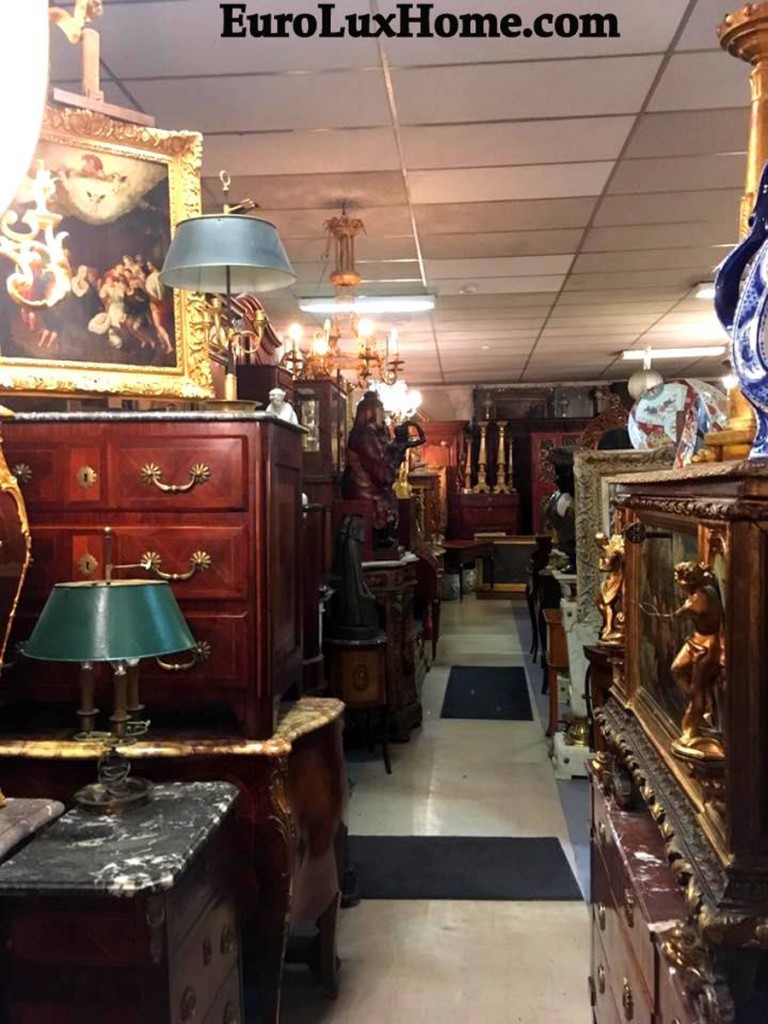 Antiques hunting in France