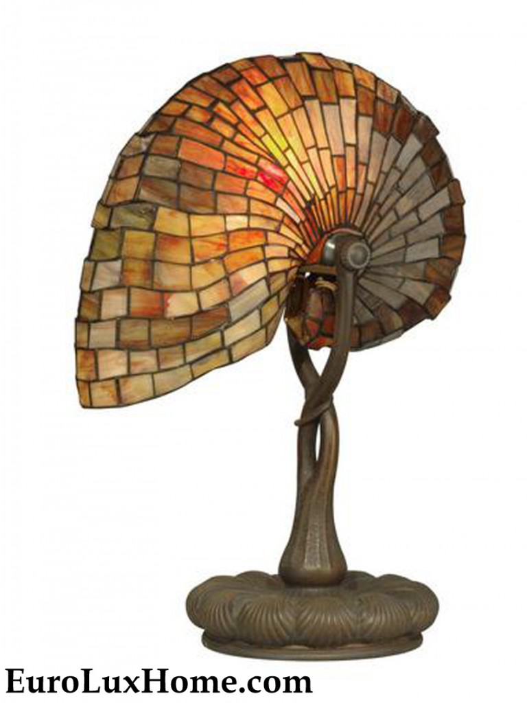 Dale Tiffany Nautilus Shell Lamp