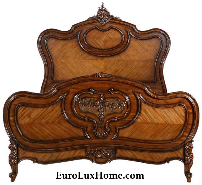 Louis XV Rococo Bed French Regency 